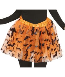 Halloween tylskørt 