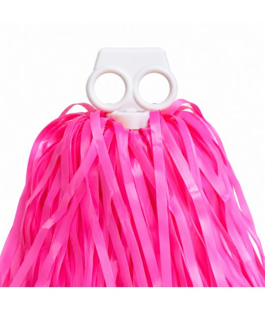 * Pompom hot pink