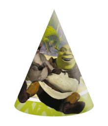 Shreak partyhatte 6stk