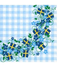 Blomsterranke svensk 33x33