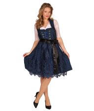 Dirndl Lia blå 48