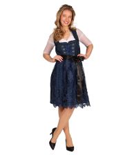 Dirndl Lia blå 48