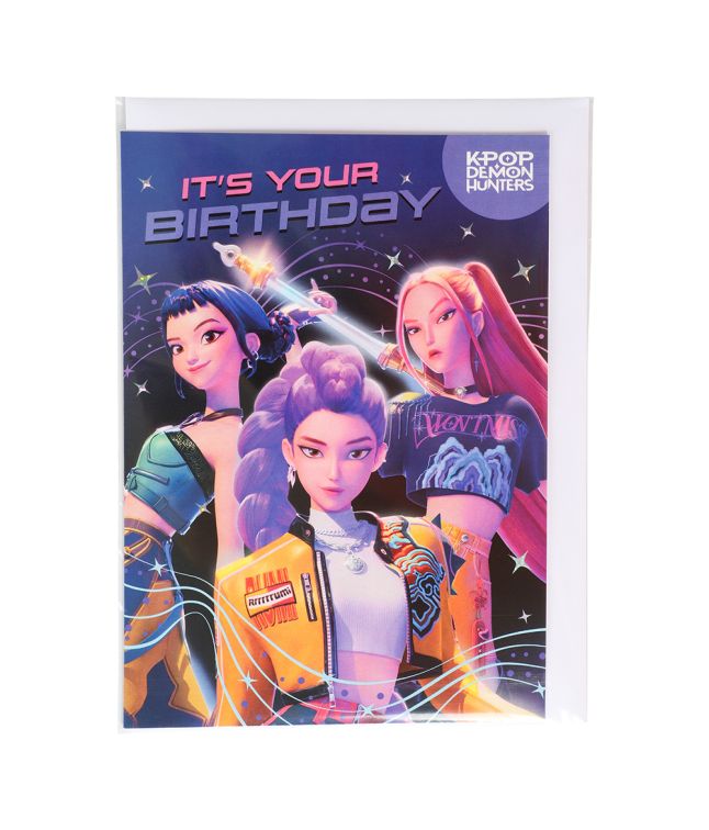 K-pop fødselsdagskort