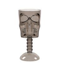 Glas med dödskallemotiv, 36 cl