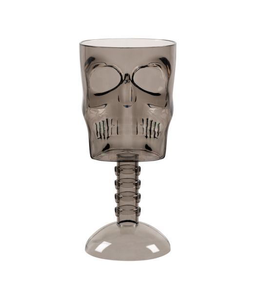 Glas med dödskallemotiv, 36 cl
