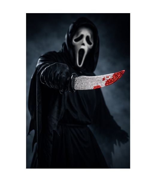 Ghostface Bling kniv 26cm