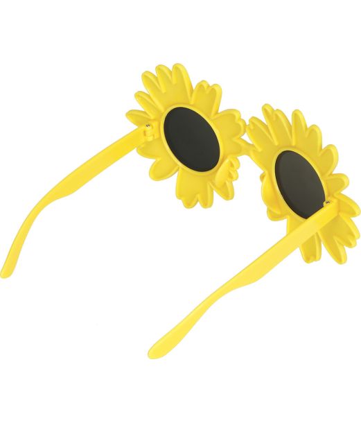 Gula blommiga glasögon