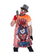Läskig clownförkläde