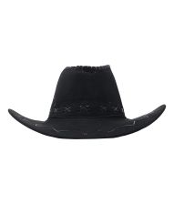 Cowboyhatt för barn, svart