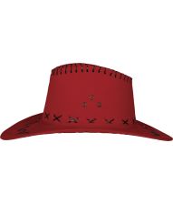 Cowboyhat barn rød 