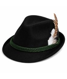Svart Oktoberfest hatt