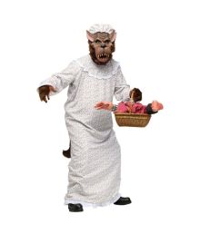 Maskeraddräkt som mormor Ulv