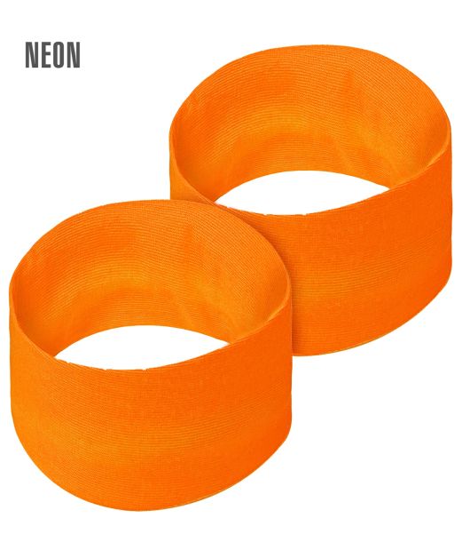 Neonorange svettband för utklädnad