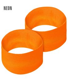 Neonorange svettband för utklädnad