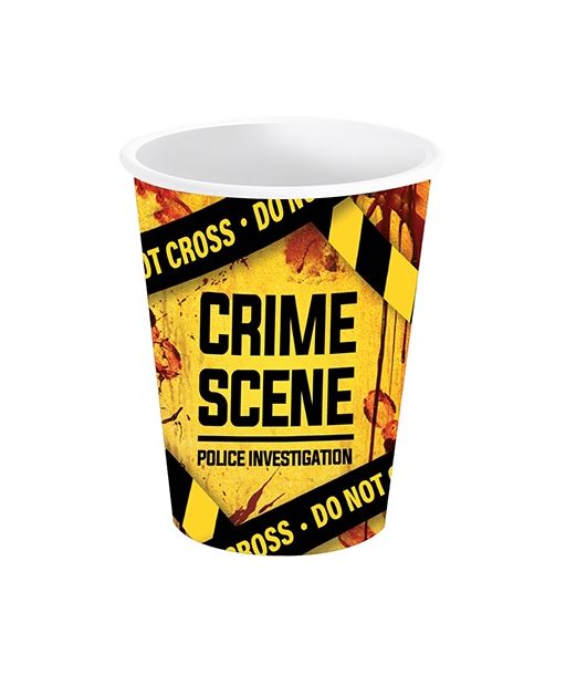 Crime scene papkrus 6stk