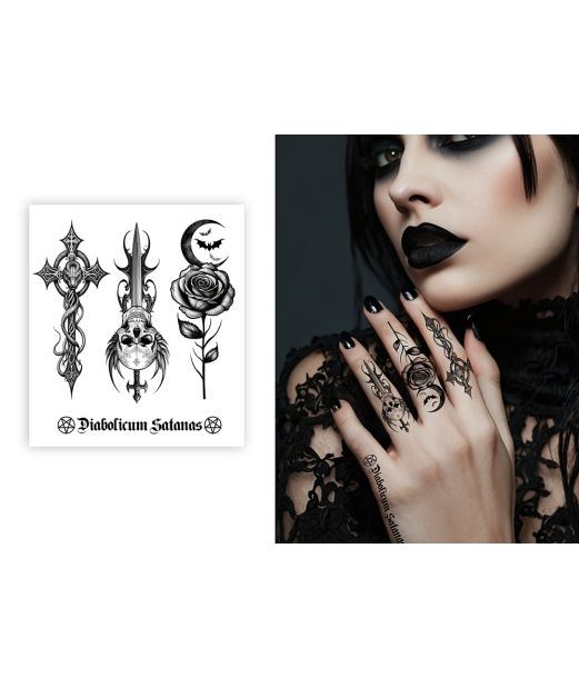 Gothic hånd tatoveringer 