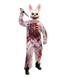 Zombiekaninkostym för barn.