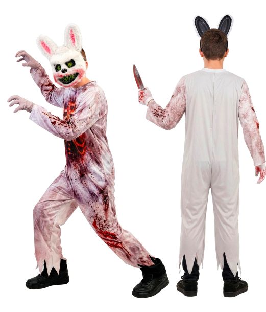 Zombiekaninkostym för barn.