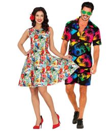 Hawaii maskeraddräkter och tillbehör