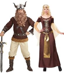 Maskeraddräkter och tillbehör för vikingar