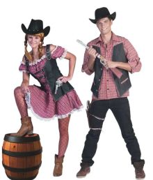 Maskeraddräkter och accessoarer i westernstil
