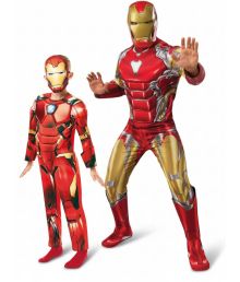 Iron man maskeraddräkter och utklädnader för barn och vuxna