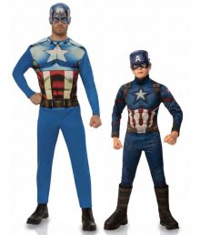 Captain America maskeraddräkter och utklädnader för barn och vuxna