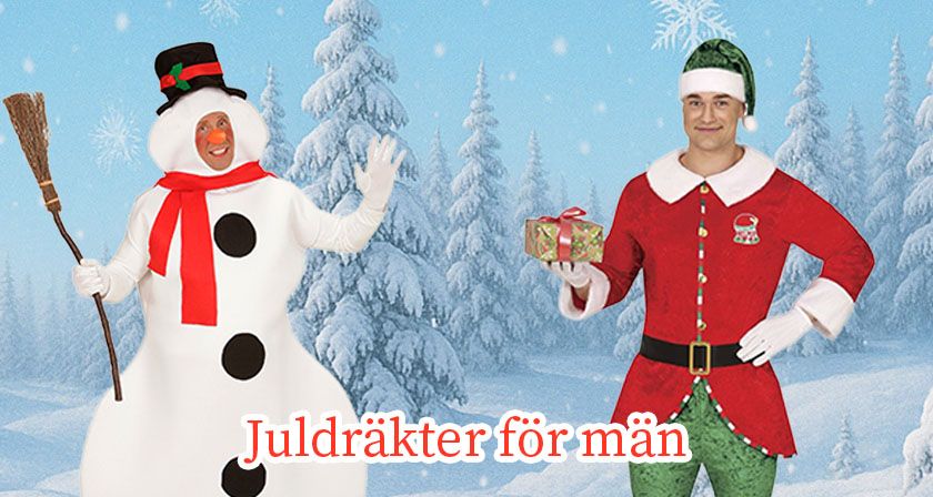  Julmaskeraddräkter för män 2025