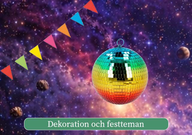 Dekoration och Festteman 