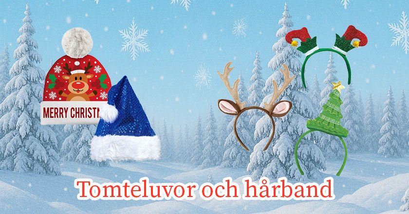  Tomteluvor och julhattar 2025