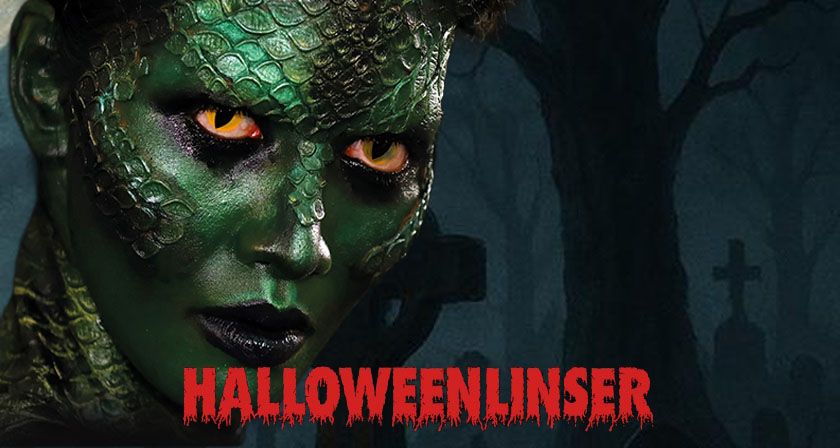 Kontaktlinser för Halloween